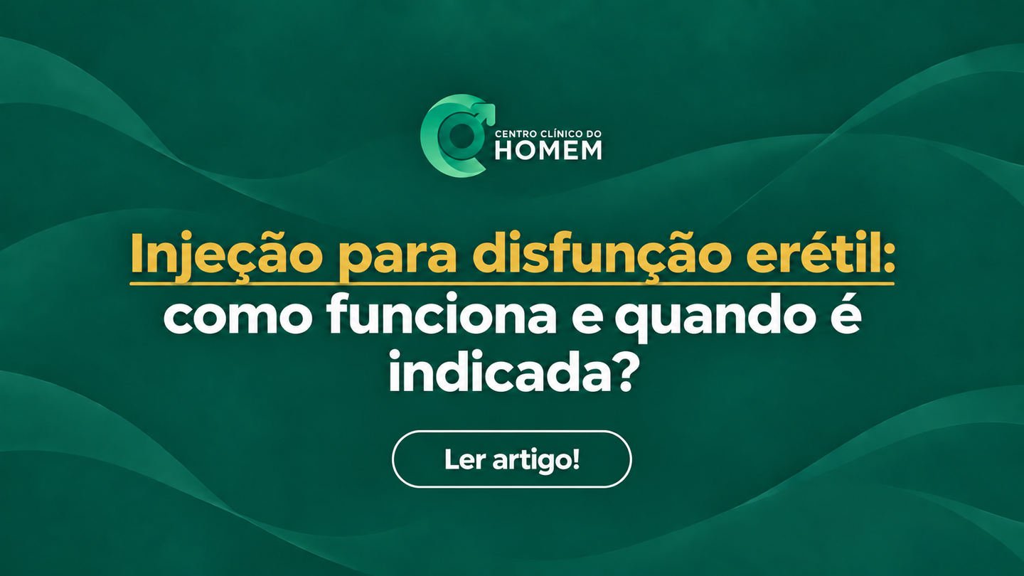 Injeção para disfunção erétil: como funciona e quando é indicada?