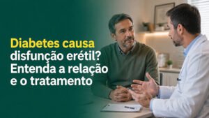 Diabetes causa disfunção erétil