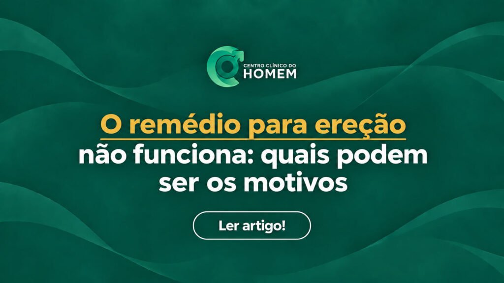 O remédio para ereção não funciona: quais podem ser os motivos?